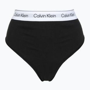 Dámské kalhotky Calvin Klein LV00QF8283 Thong black