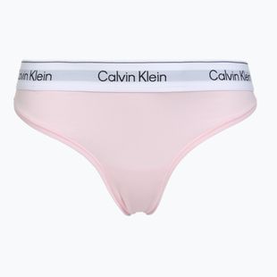 Dámské tanga Calvin Klein LV00QF8518 Thong cradle pink