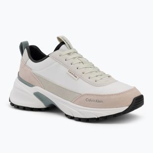 Dámské boty Calvin Klein HW0HW03279 Hike Runner Nylon Mix brilliant white/misty blue/arctic