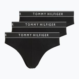Pánské slipy Tommy Hilfiher Cotton Brief 3 pack black/black/black