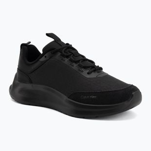 Pánské boty Calvin Klein HM0HM02343 Light Eva Runn Laceup AOP triple black
