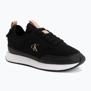 Dámské boty Calvin Klein HW0HW03250 Retro Runner Sock black/tuscany