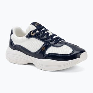Dámské boty Tommy Hilfiger ModernRunner Shiny Leather yale navy