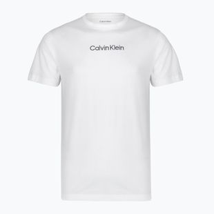 Pánské tričko na lezení Calvin Klein 000NM2748E Crew Neck classic white w/ blue nights