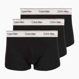Pánské boxerky Calvin Klein LV00NB4730 Trunk black w/ silver haze wbs