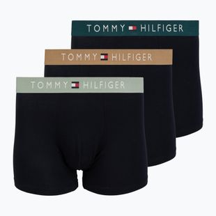 Pánské boxerky Tommy Hilfiger Boxer Brief nb//saf canvas/mnty grey/deep spru