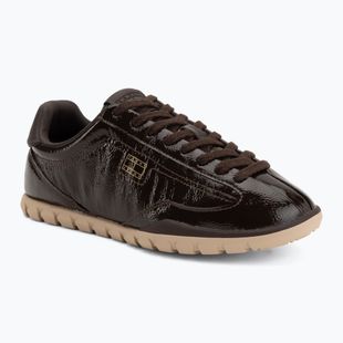 Dámské boty Tommy Hilfiger Tj Low Runner Soft Naplak fondant brown