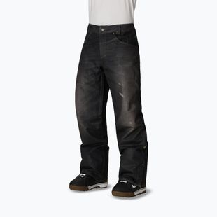 Pánské snowboardové kalhoty 686 Deconstructed Denim Insulated black denim