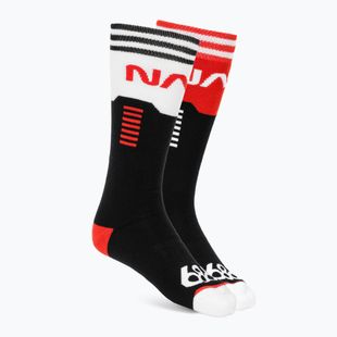 Pánské snowboardové ponožky 686 NASA 2 pairs black/red/white