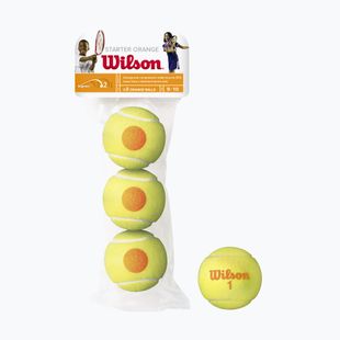 Wilson Starter Orange Tball sada dětských tenisových míčků 3 ks žlutá WRT137300