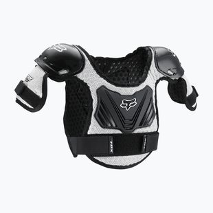 Dětský cyklistický chránič Fox Racing Peewee Titan Roost Deflector Jr black/silver 