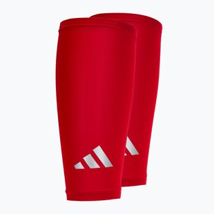 Kompresní návleky na lýtka adidas Climacool Compression Calf Sleeves true red