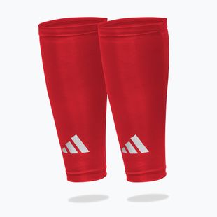 Kompresní návleky na lýtka adidas Climacool Compression Calf Sleeves true red