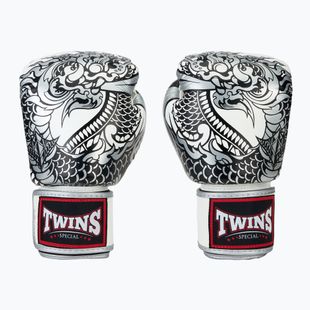 Boxerské rukavice Twins Special Fancy FBGVL3-52 white/silver