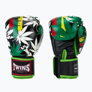 Boxerské rukavice Twins Special Fancy FBGVL3-54 Grass green/black