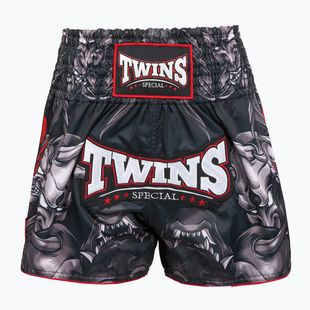 Treninkové šortky Twins Special Muay Thai Twins Kabuki black/white/red