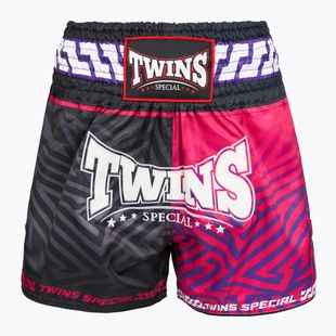 Treninkové šortky Twins Special Muay Thai Twins Maze brown/pink/blue/white