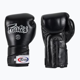 Stylové boxerské rukavice Fairtex Angular Sparring - s uzamčeným palcem černé