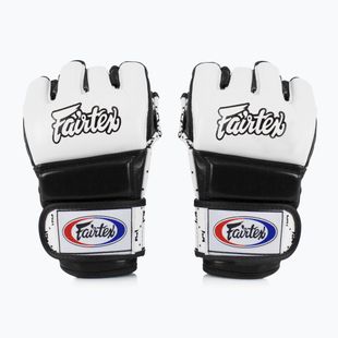 Fairtex Super Sparring grapplingové rukavice bílé/černé