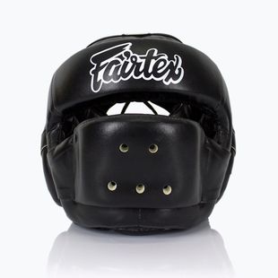 Boxerská helma Fairtex Full Face Protector black