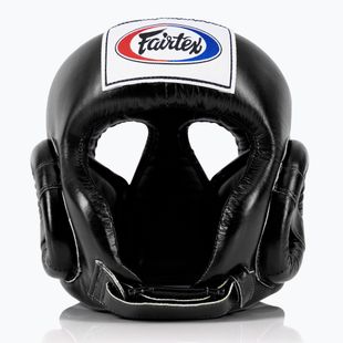Boxerská helma  Fairtex Muay Thai Competition black