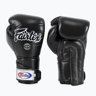 Stylové boxerské rukavice Fairtex Angular Sparring - s uzamčeným palcem černé