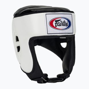 Boxerská helma Fairtex Muay Thai & Kickboxing Competition white