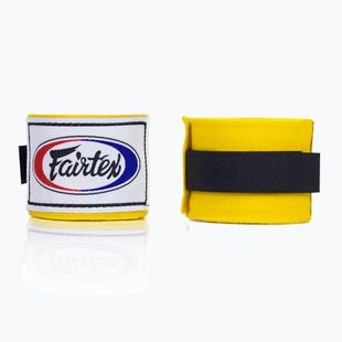 Boxerské bandáže Fairtex Handwraps 300 cm yellow
