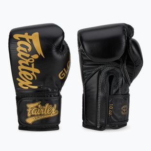 Boxerské rukavice Fairtex Glory Competition Lace Velcro black