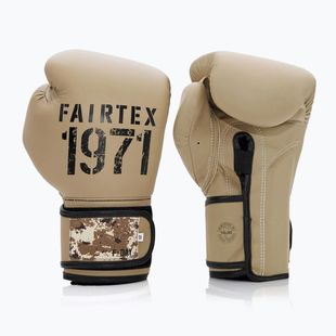 Boxerské rukavice Fairtex F-DAY 2 Limited Edition khaki