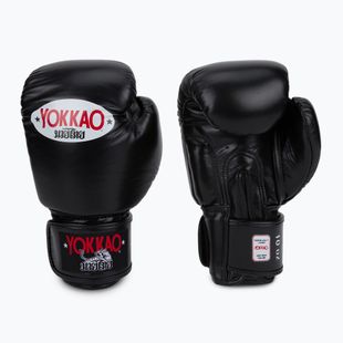 YOKKAO Matrix boxerské rukavice černé BYGL-X-1