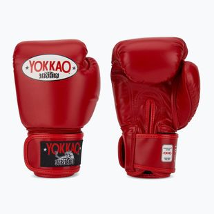 Pánské boxerské rukavice YOKKAO Matrix red