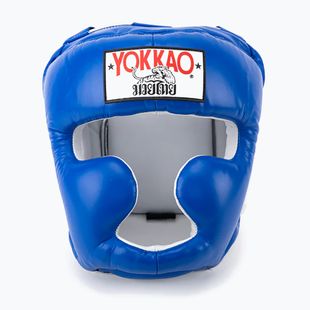 Boxerská helma  YOKKAO Training blue