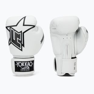 Boxerské rukavice YOKKAO Institution Boxing white