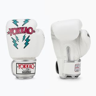 Pánské boxerské rukavice YOKKAO Stadium white
