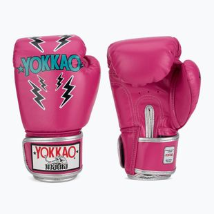 Pánské boxerské rukavice YOKKAO Stadium fuchsia