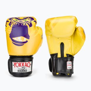 Pánské boxerské rukavice YOKKAO Primate yellow