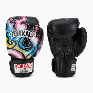 Pánské boxerské rukavice YOKKAO Flames black