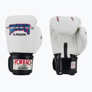 Pánské boxerské rukavice YOKKAO East Club white