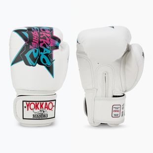 Pánské boxerské rukavice YOKKAO Fighter KO white