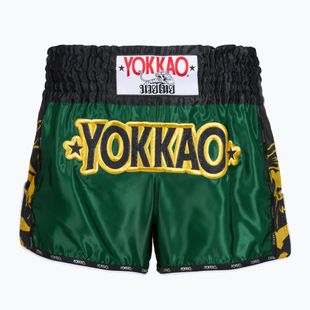 Pánské tréninkové šortky YOKKAO Original Muay Thai green