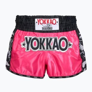 Pánské tréninkové šortky YOKKAO Original Muay Thai magenta