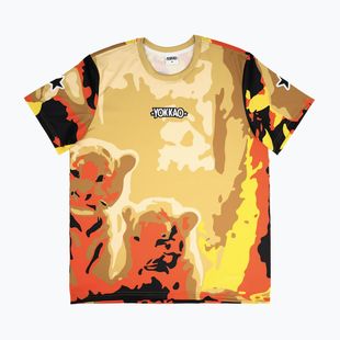 Pánské tréninkové tričko YOKKAO Tiger Family Muay Thai Workout Tee gold