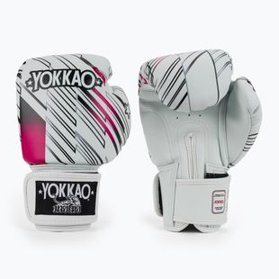 Boxerské rukavice YOKKAO Power Boxing white
