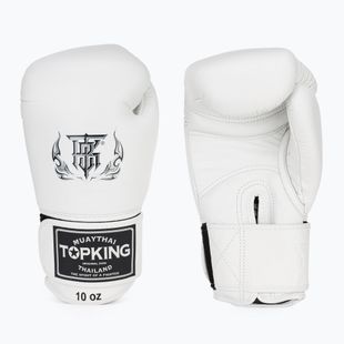 Boxerské rukavice Top King Muay Thai Ultimate bílé TKBGUV-WH-10OZ
