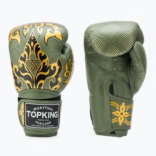 Boxerské rukavice Top King Boxing Kanok khaki 