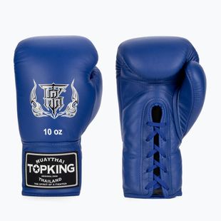 Boxerské rukavice Top King Muay Thai Pro blue