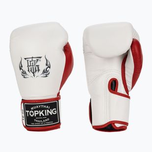 Boxerské rukavice Top King Boxing Reborn bílé/červené