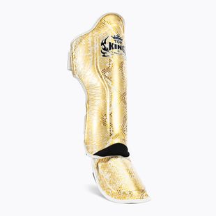 Chrániče holenních kostí Top King Super Star bílé TKSGSS