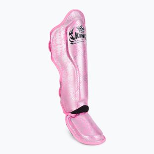 Stříbrné chrániče holenních kostí Top King Super Star TKSGSS